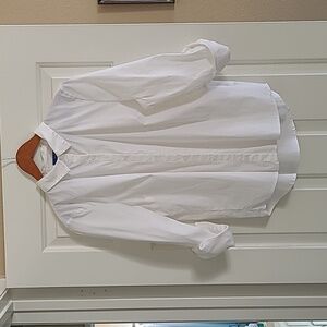 Apt 9 XL white button up shirt
